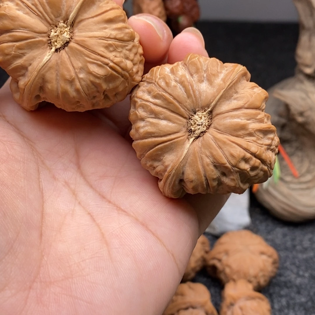 文玩核桃把件45南瓜