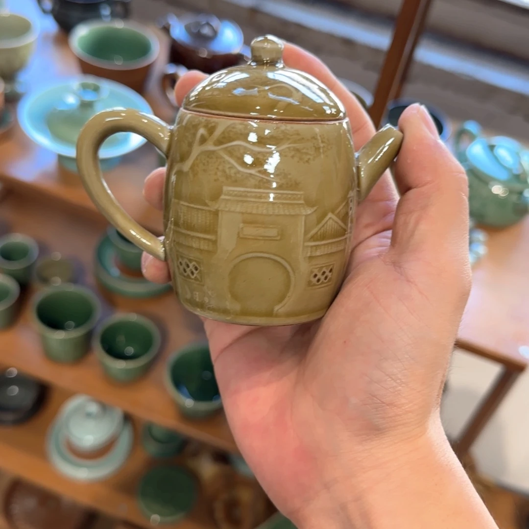 小金茶器青瓷茶具
