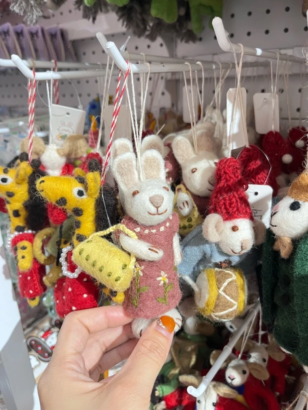 【8号】可爱风羊毛毡包挂件