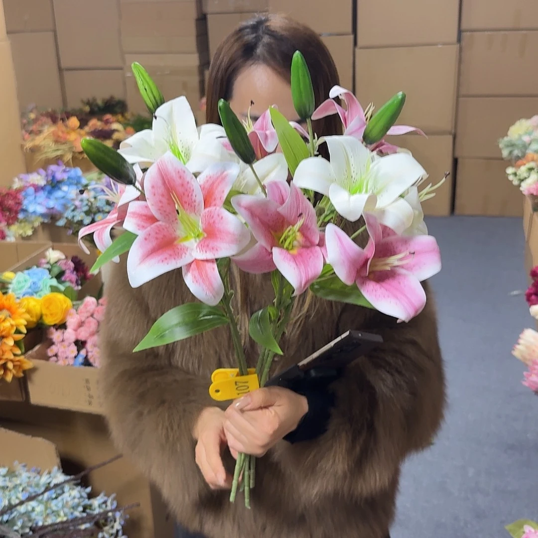 107号「闪购」仿真花，公主请下单