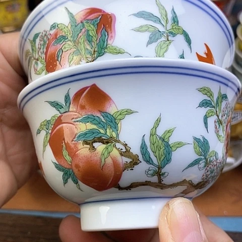 景德镇陶瓷藏式茶碗