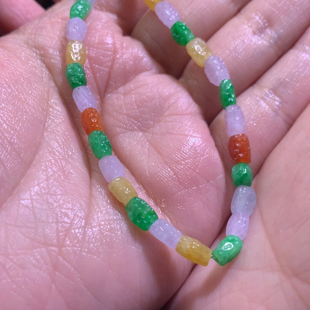 定制翡翠未镶嵌大****爱毛货