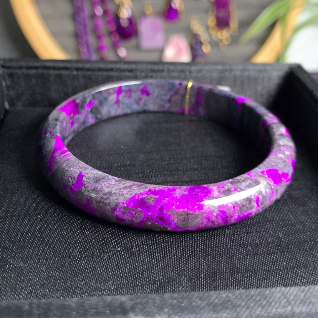 苏纪石（舒俱来）未镶嵌手镯