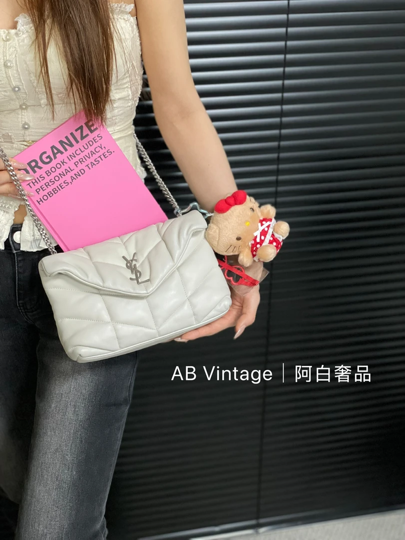 95新 YSL/圣罗兰 阿白奢品/YSL luoluo云朵包