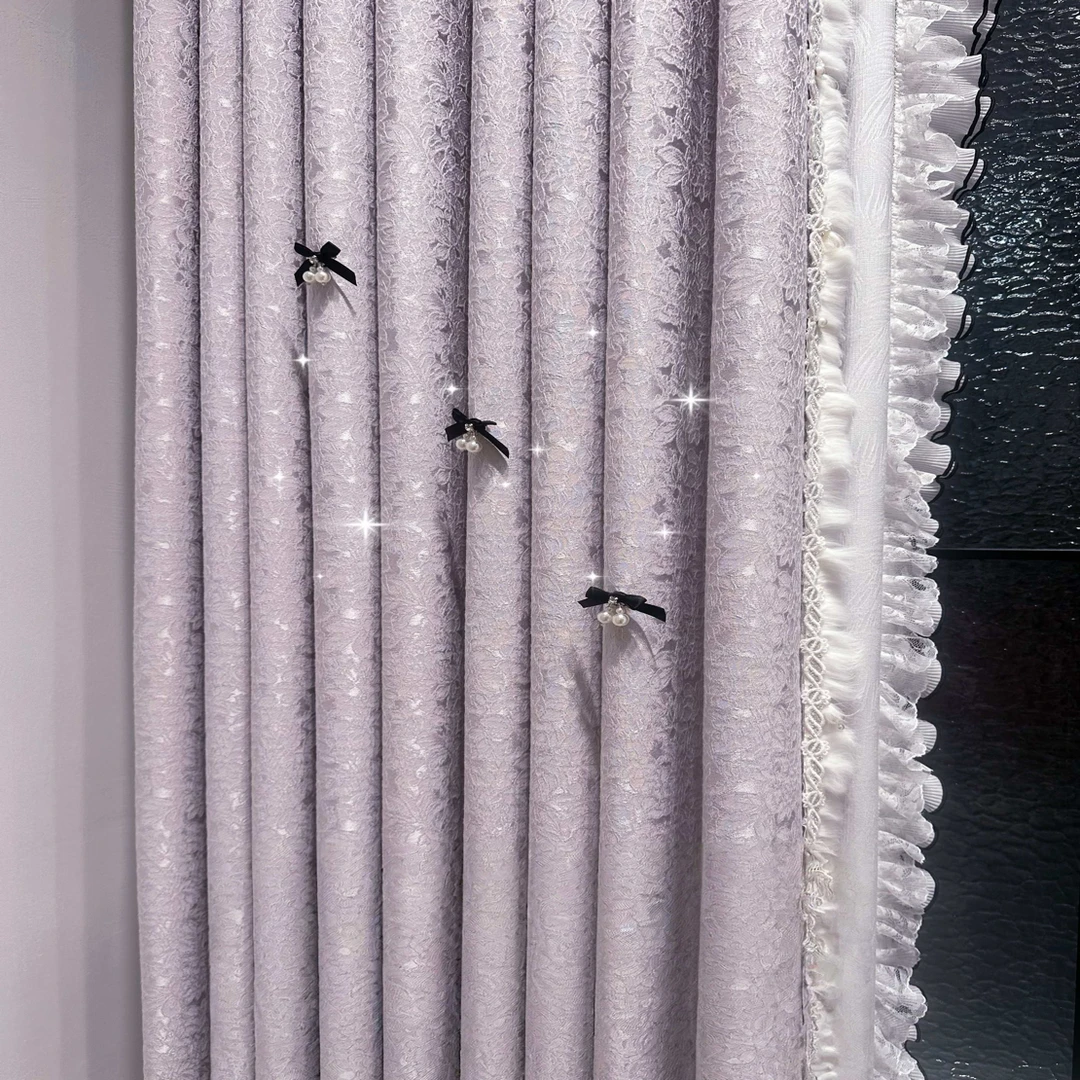 双面提花 月光玫瑰 正面高精密窗帘 反面雪尼尔 吊卡（买断）