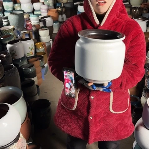 21口22高瑕疵盆子