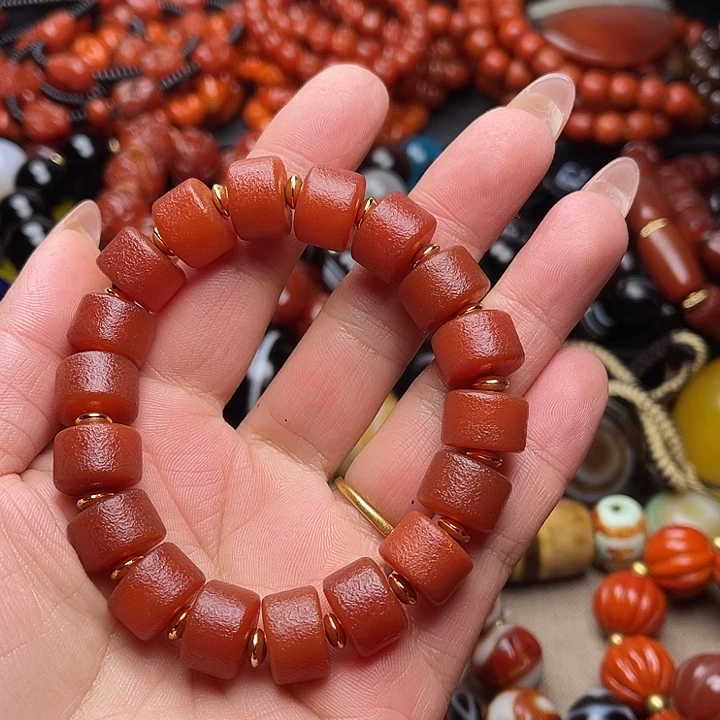 玛瑙/玉髓未镶嵌手链