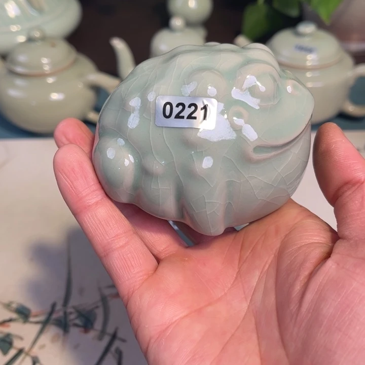 猫***—摆件瓷0221 青鸾汝瓷汝州发货