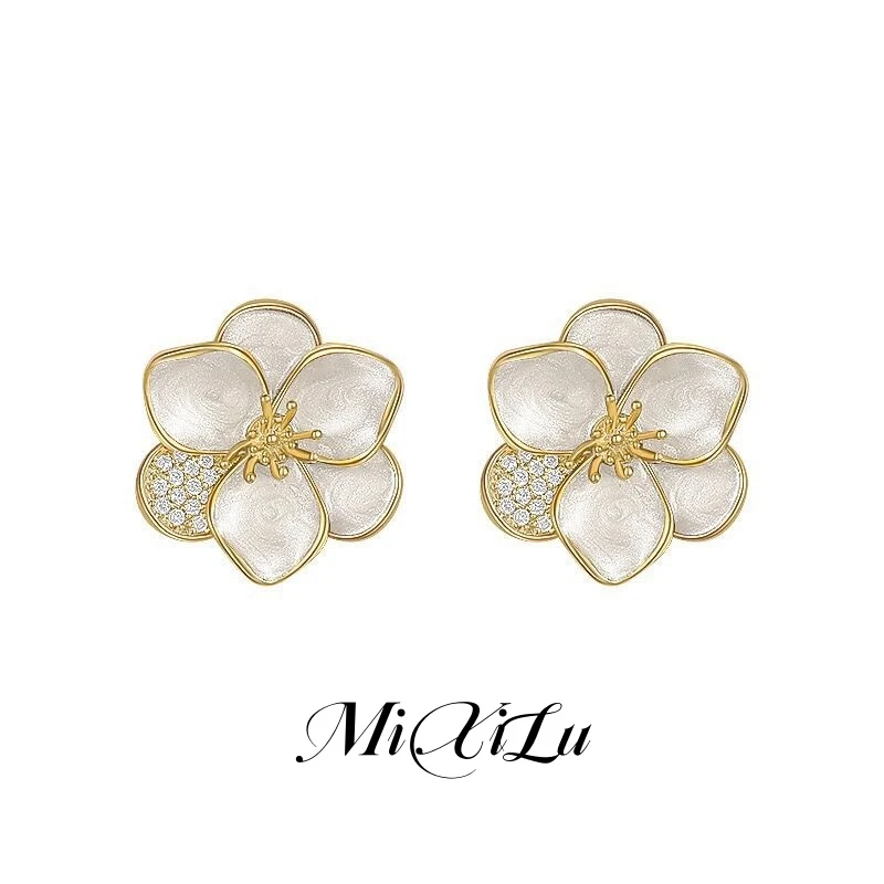 咪汐露Mixilu 【冰糖花茶】耳钉YF311