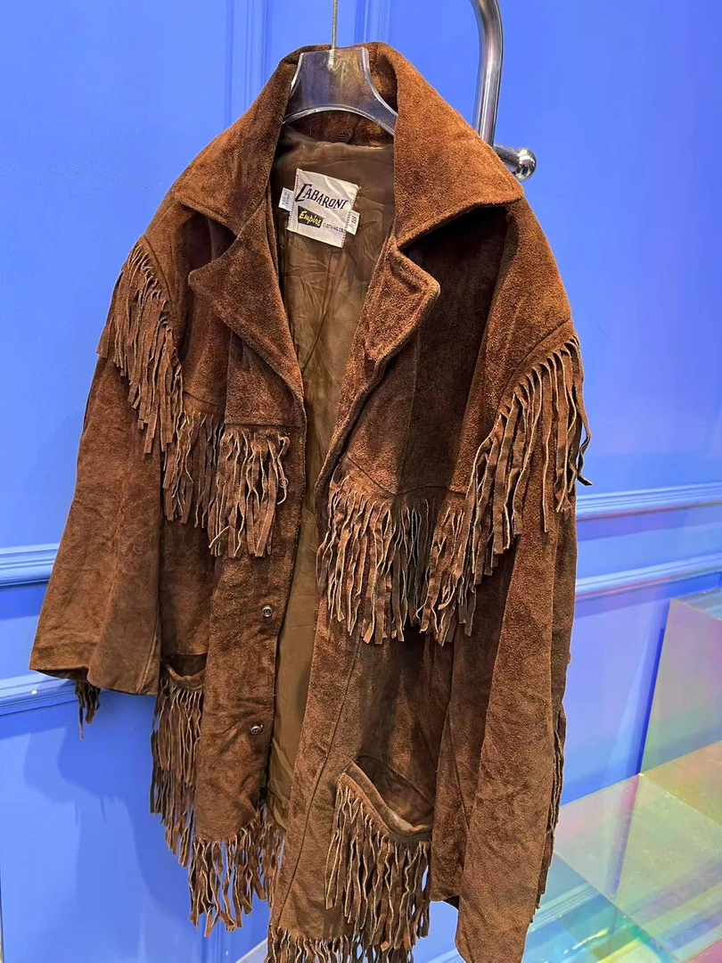 G00082 女款时尚女士欧美设计师秋冬拼接气质休闲百搭外套