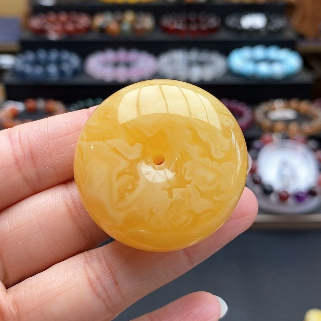 未镶嵌吊坠(不含链)蜜蜡