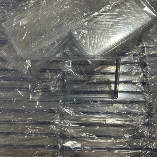 透明刀币收纳盒一角100张 金腰