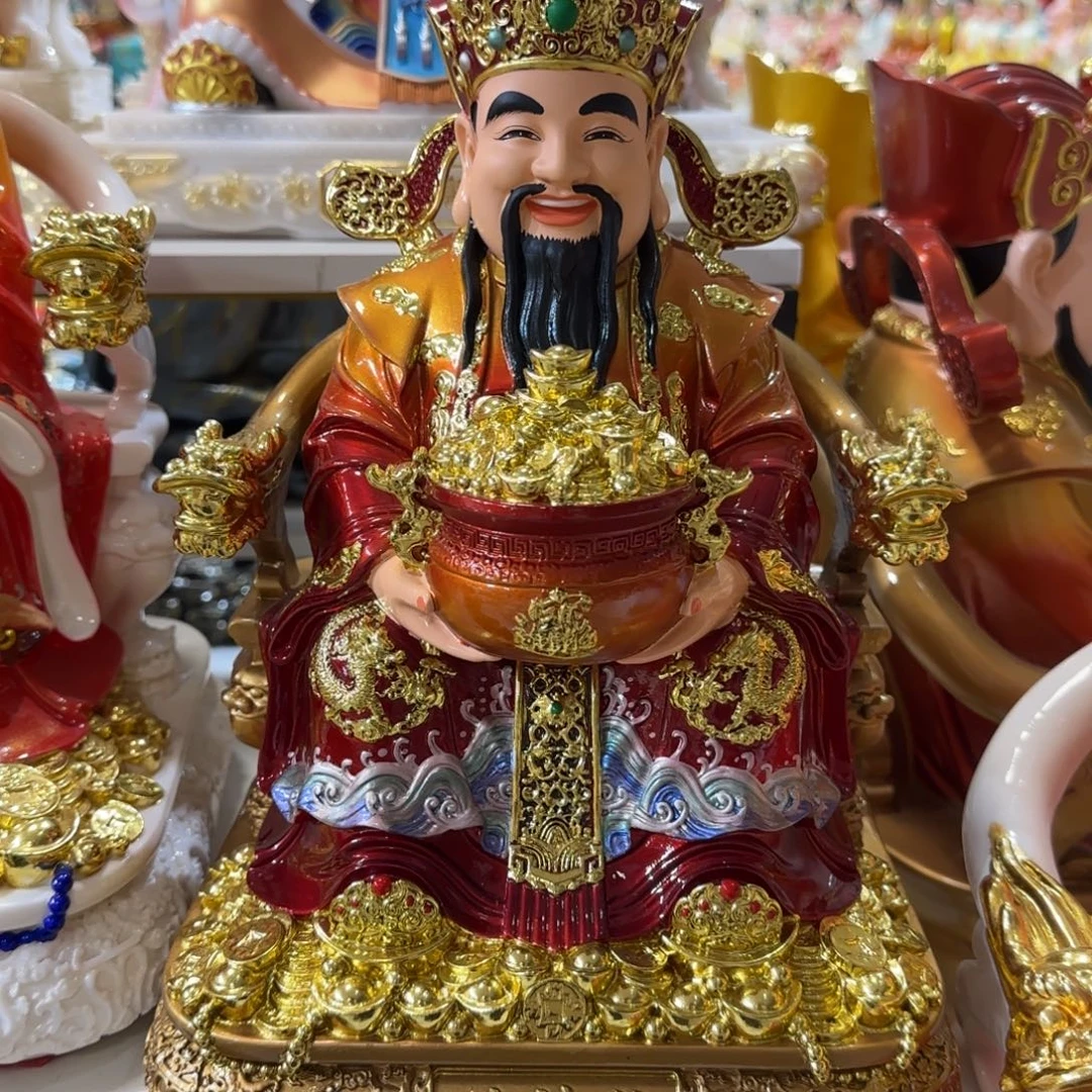 树脂制品12寸财神爷