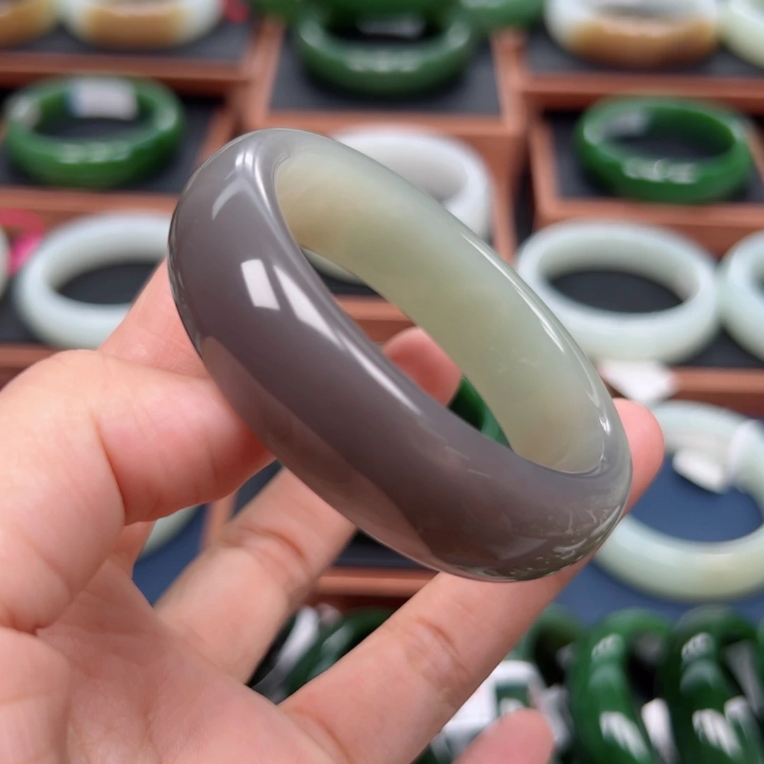 未镶嵌手镯和田玉5253