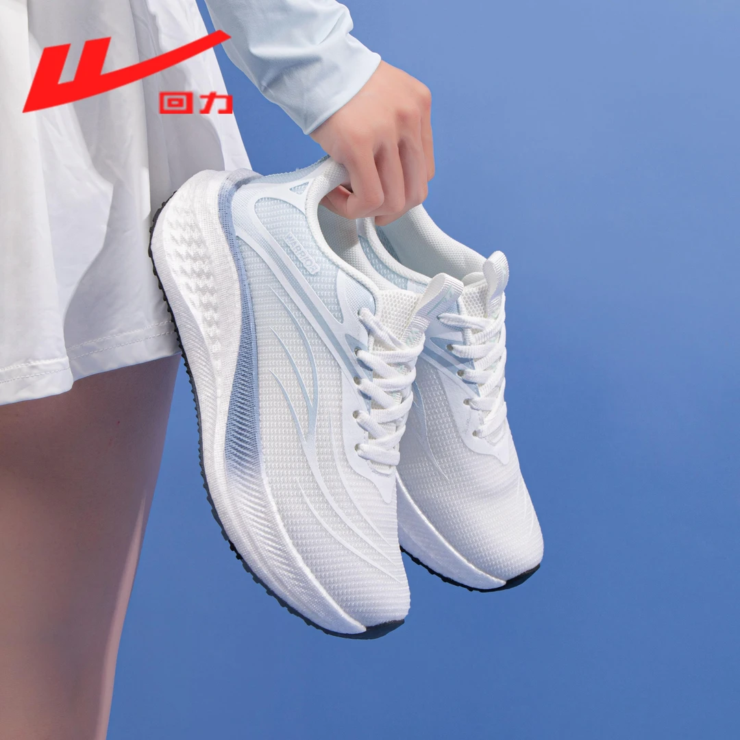 回力女鞋跑步运动鞋女款2025新款夏季网面透气网鞋软底体育健身鞋