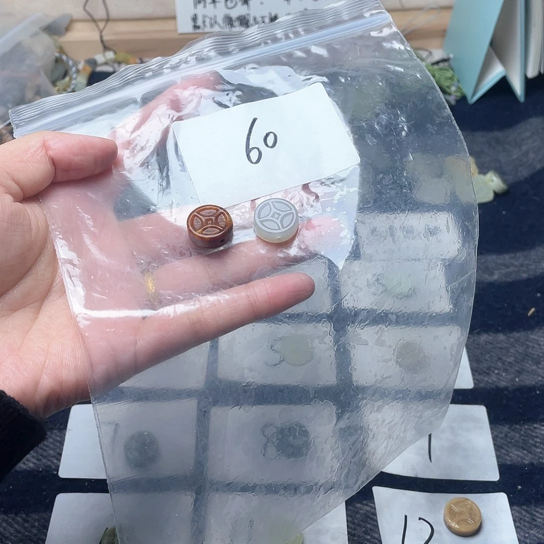 蛇纹石玉颈饰未镶嵌9***一