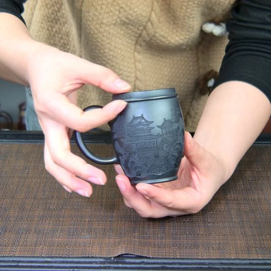 茶杯紫砂高货放漏