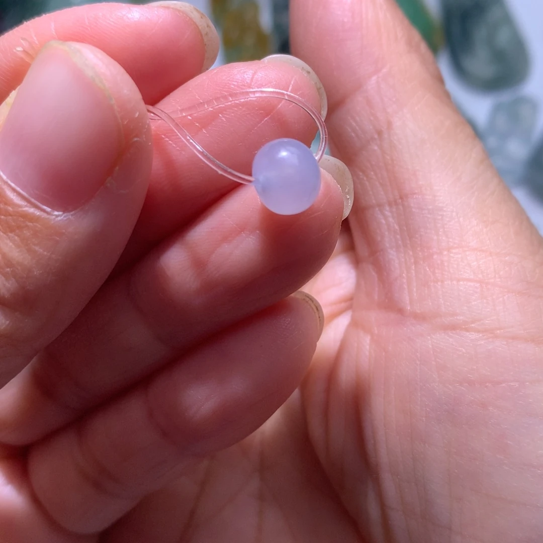 定制翡翠未镶嵌卡7加紫鼓