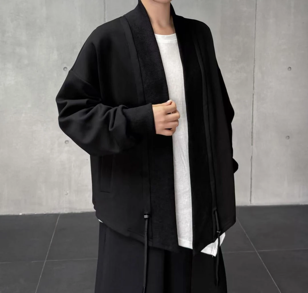 5723号7033#秋季外套抽绳带口袋