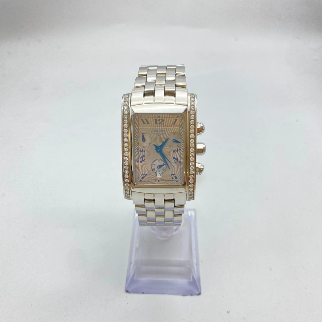 95新 Longines/浪琴 戴卓维娜系列/31MM/石英/后镶钻