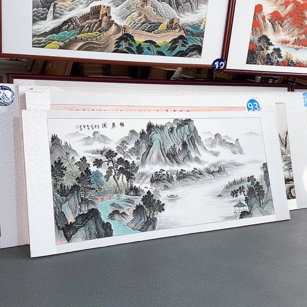 大***哥国画手绘保证假一罚万