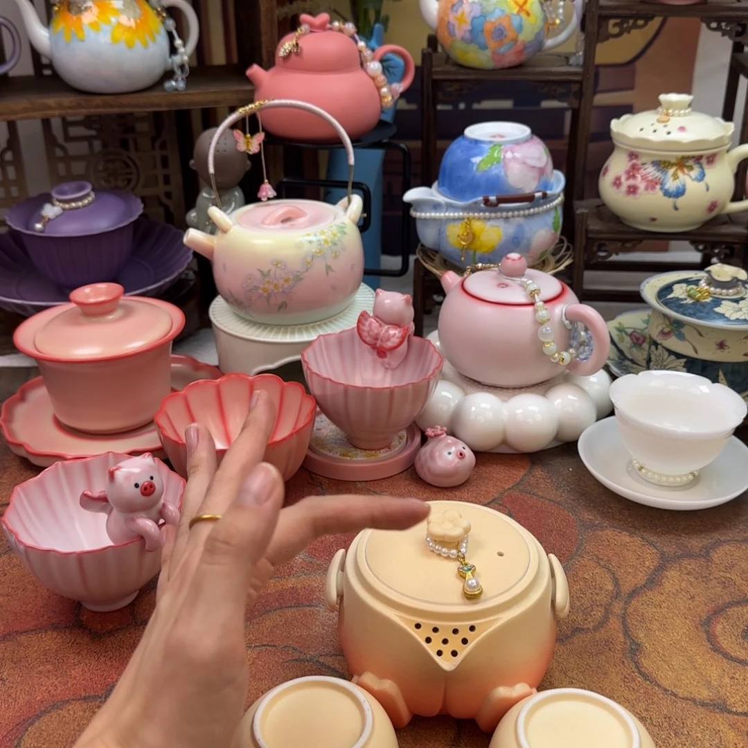 孤品茶具就一件，拼拼手速～