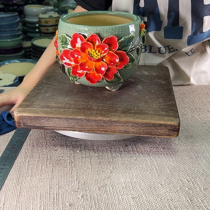 泳坤堂石湾盆陶瓷