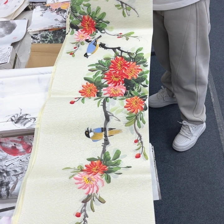 国画纯手绘作品欣赏图