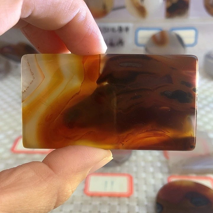 玛瑙/玉髓未镶嵌颈饰