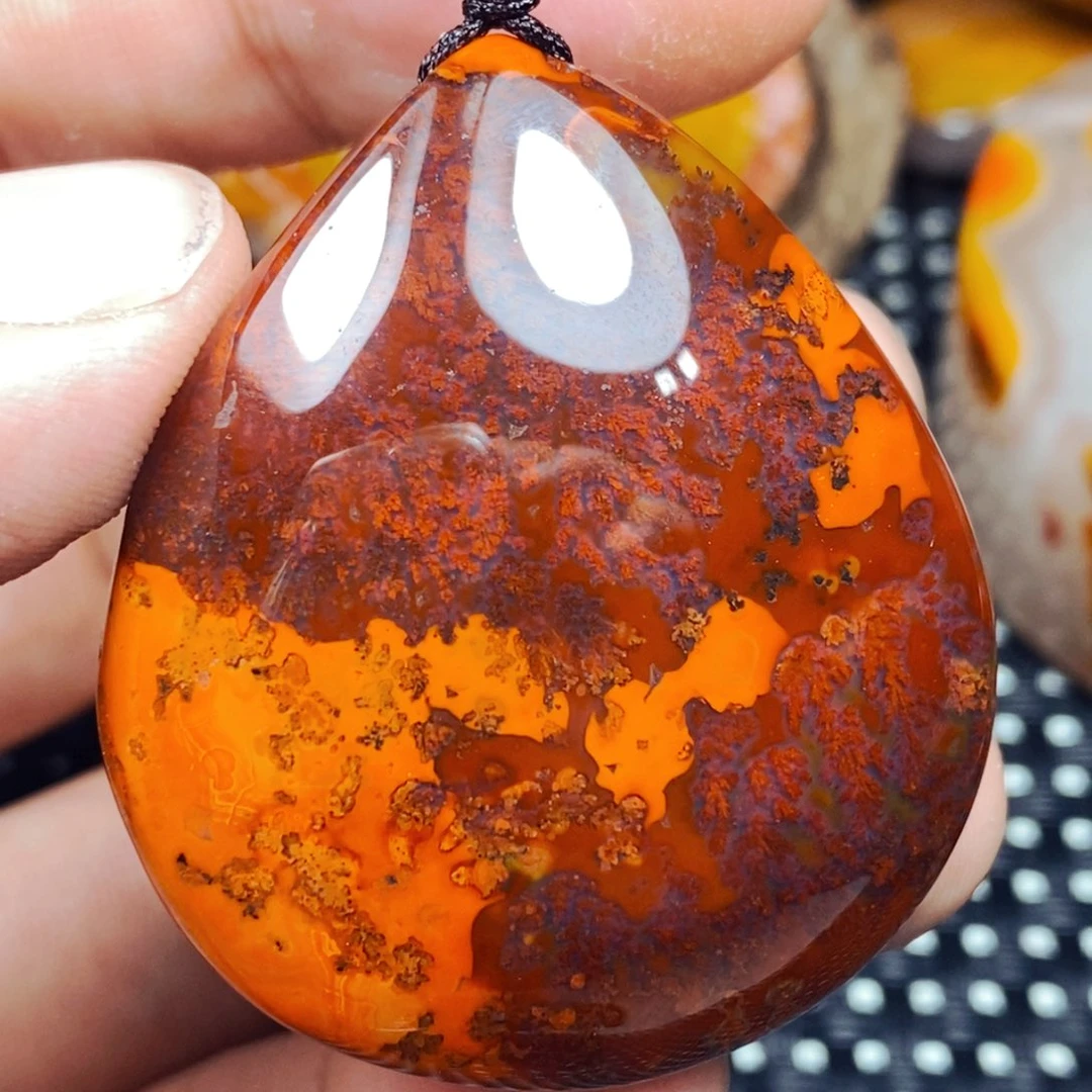 未镶嵌吊坠(不含链)玛瑙/玉髓宝*