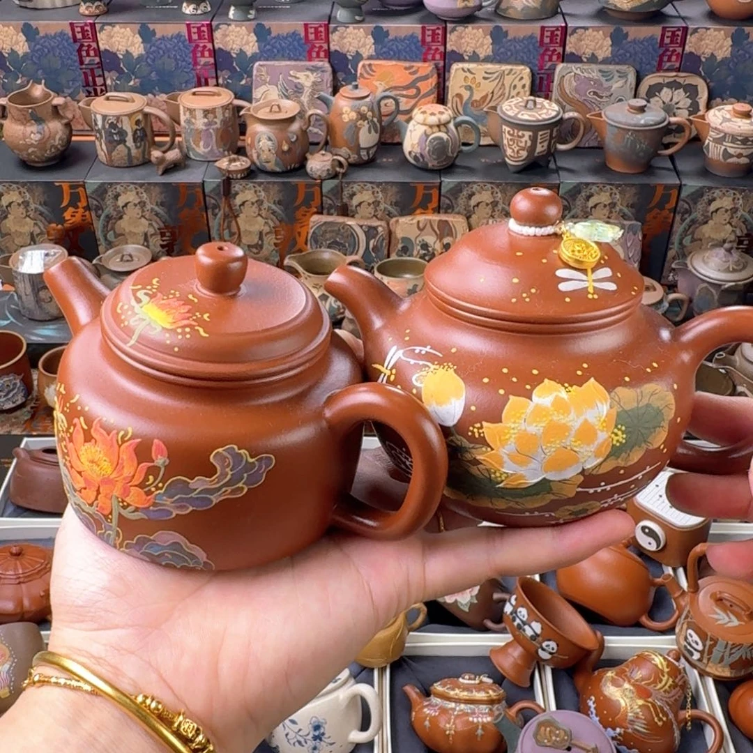 茶壶紫砂两个特价原矿精工半手