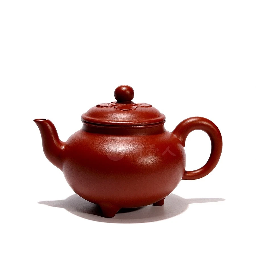 何华林制大彬如意壶(小)  原矿鸡血大红袍 160cc