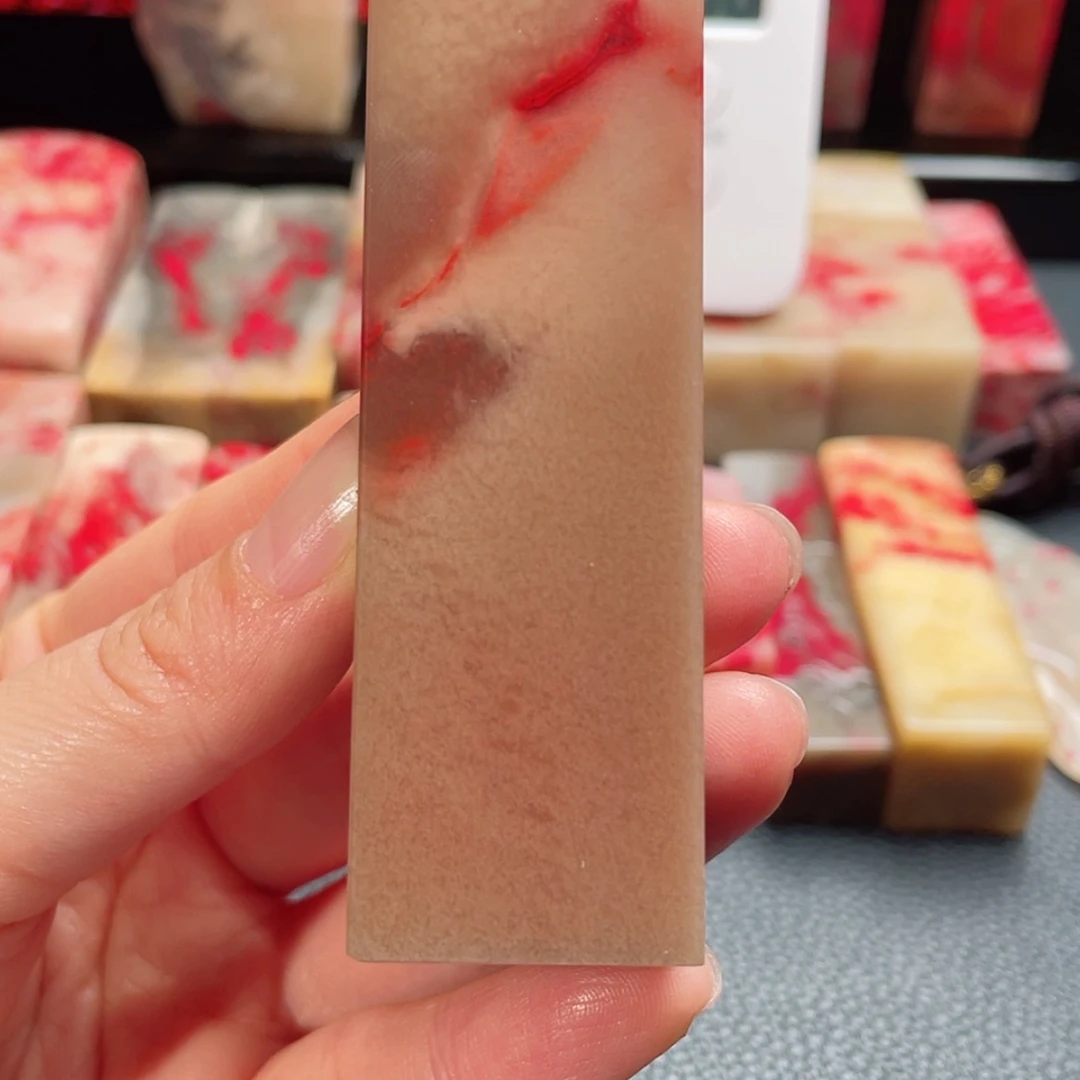 【闪购商品】昌化鸡血石用****8邵氏鸡血石