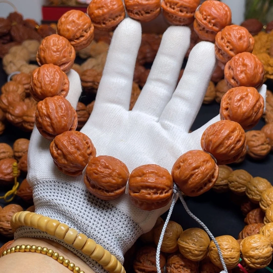 文玩核桃手串秋子