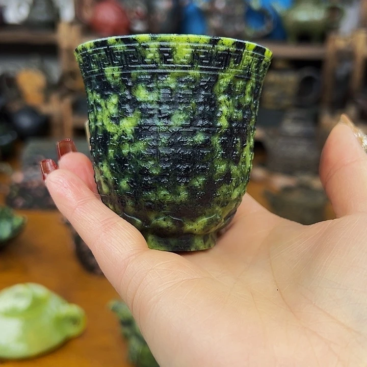 茶空天然石材藏药王石M**趙