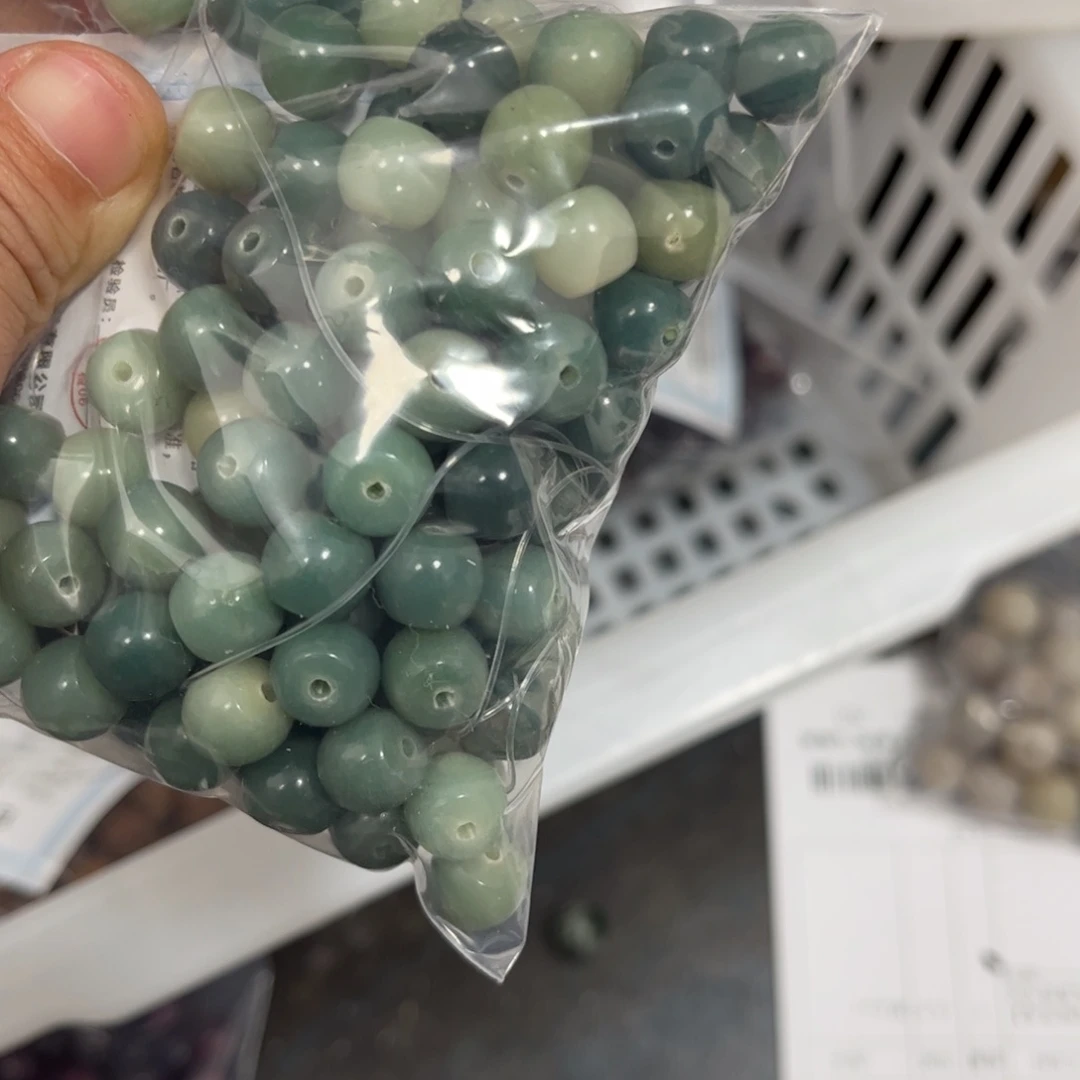 【闪购商品】白玉菩提吊坠z150酒桶微瑕