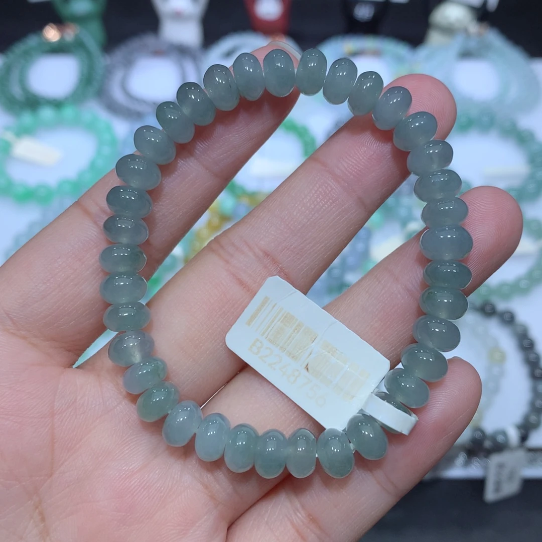 翡翠未镶嵌手串天然