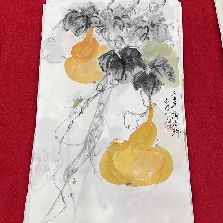 国画花鸟等多种四开