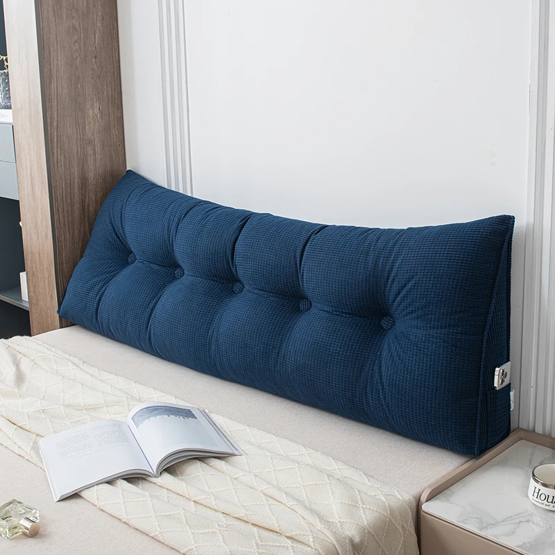 三角床头靠垫双人靠背软包靠枕床上可拆洗护腰垫沙发榻榻米靠背垫