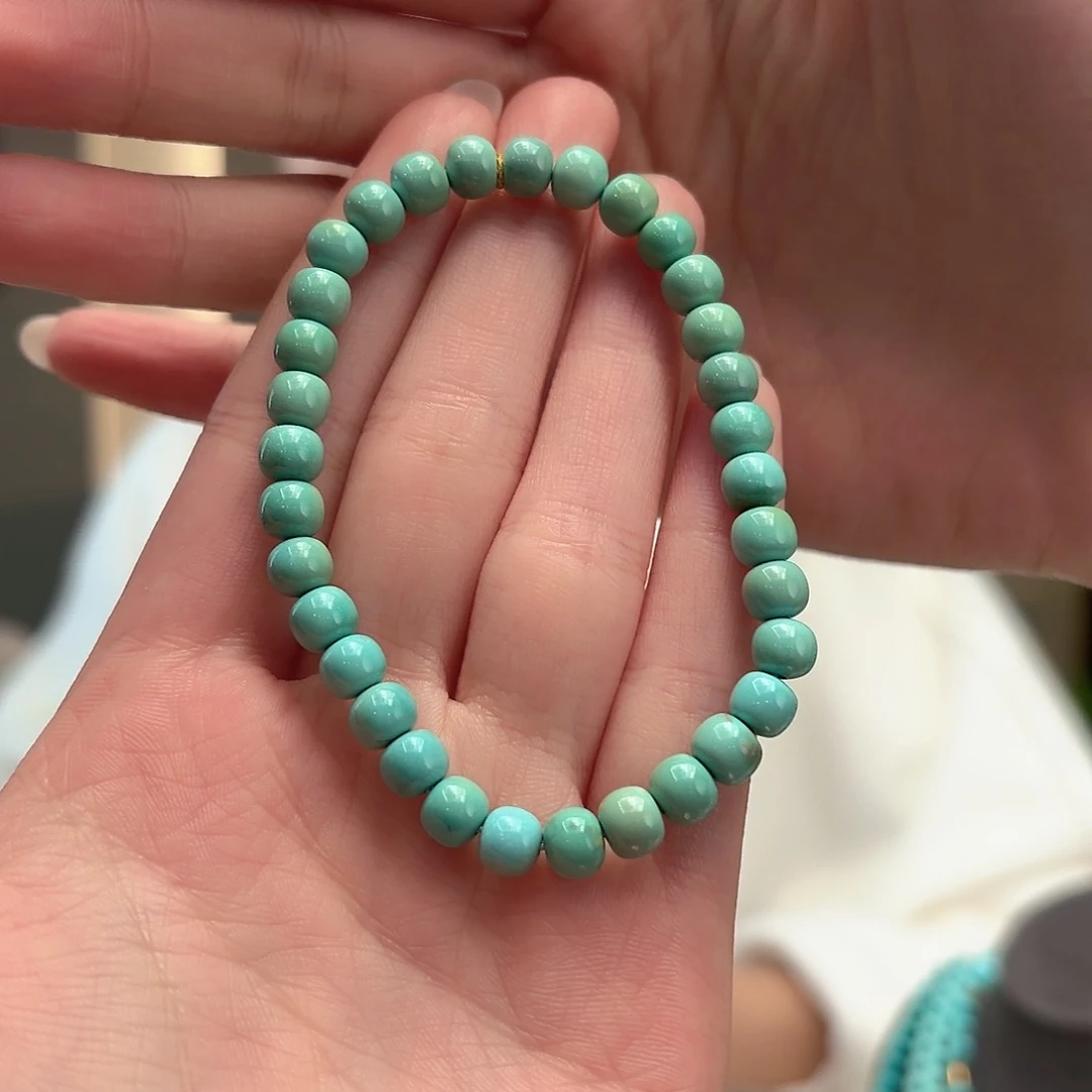 绿松石未镶嵌颈饰