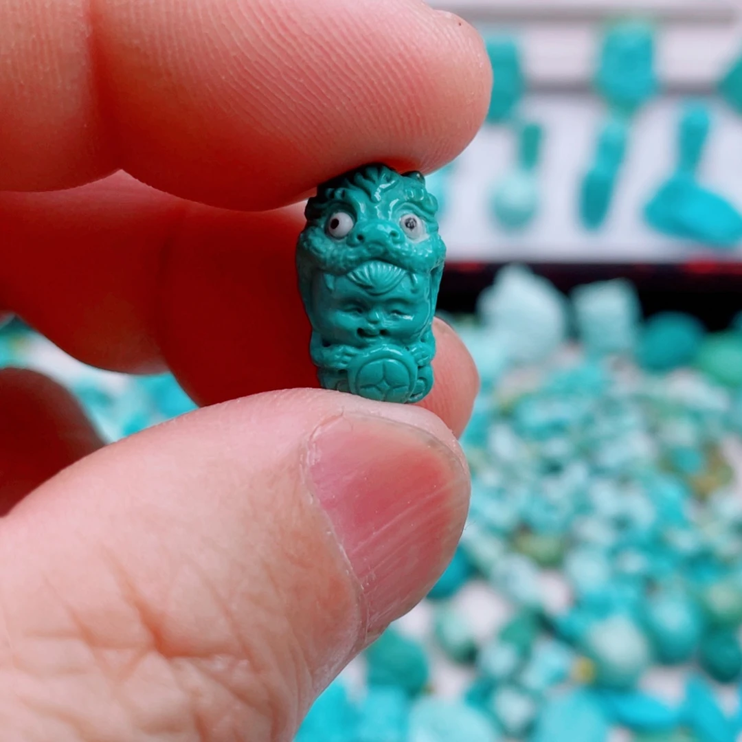 绿松石未镶嵌吊坠(不含链)