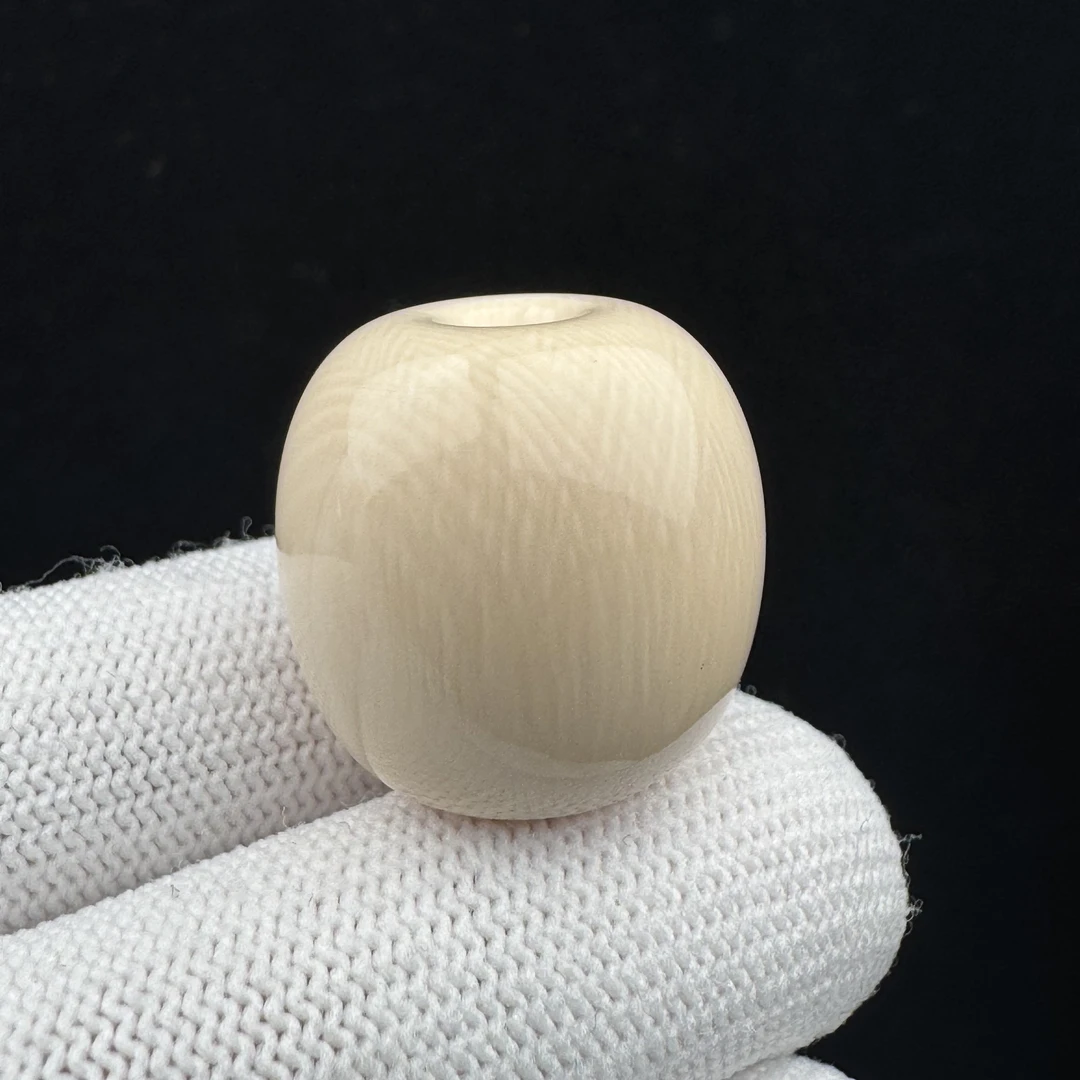 S9430天然猛犸牙 桶珠21.2*21mm 支持鉴定 假一罚四