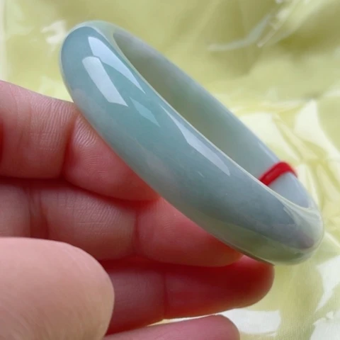 翡翠手镯未镶嵌正58.5