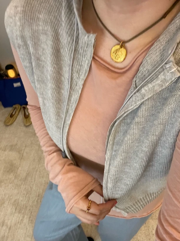 【媛媛家】纯色马甲带帽外搭