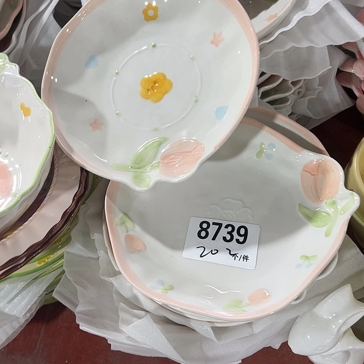 陶外贸陶瓷微瑕8739