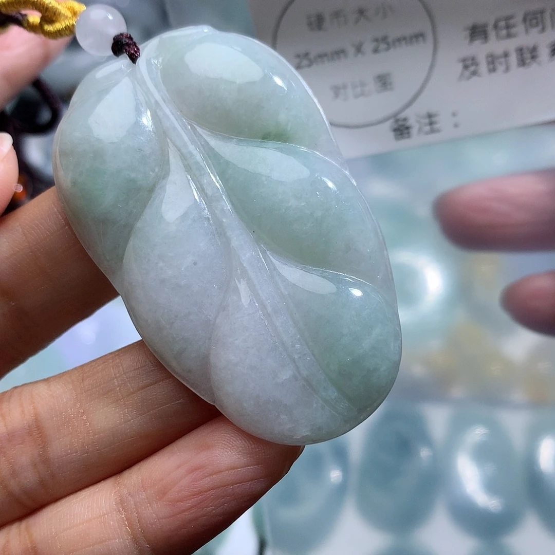 翡翠未镶嵌颈饰891
