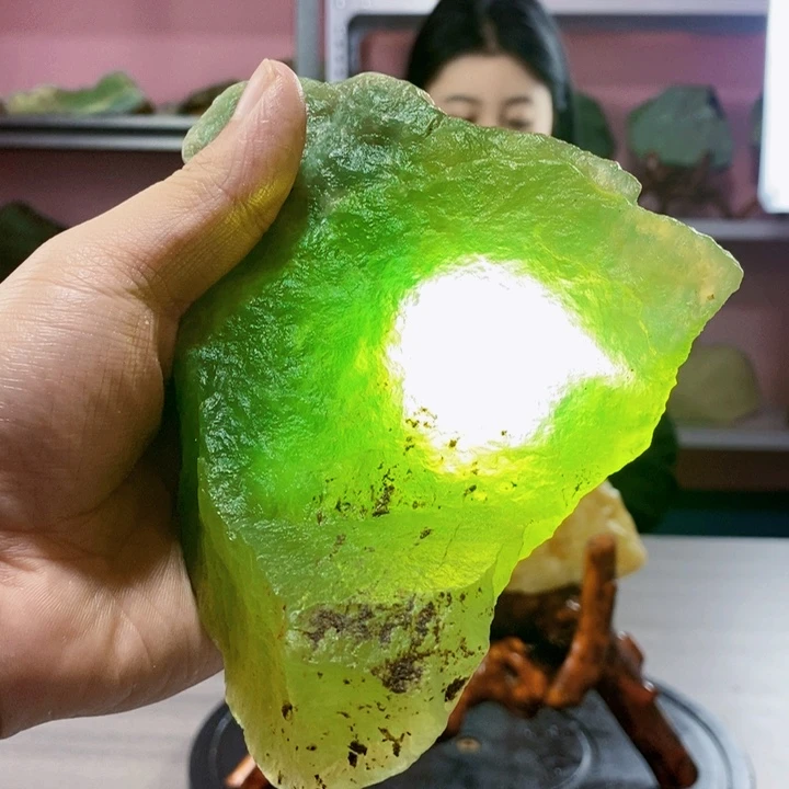 蛇纹石玉未镶嵌岫玉原石