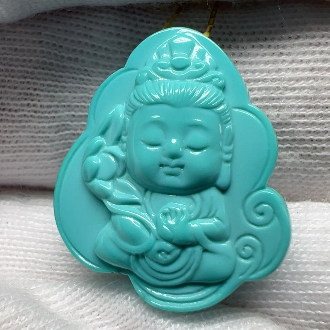 绿松石配饰未镶嵌