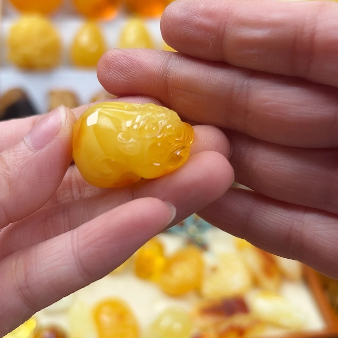 未镶嵌颈饰蜜蜡蜜蜡