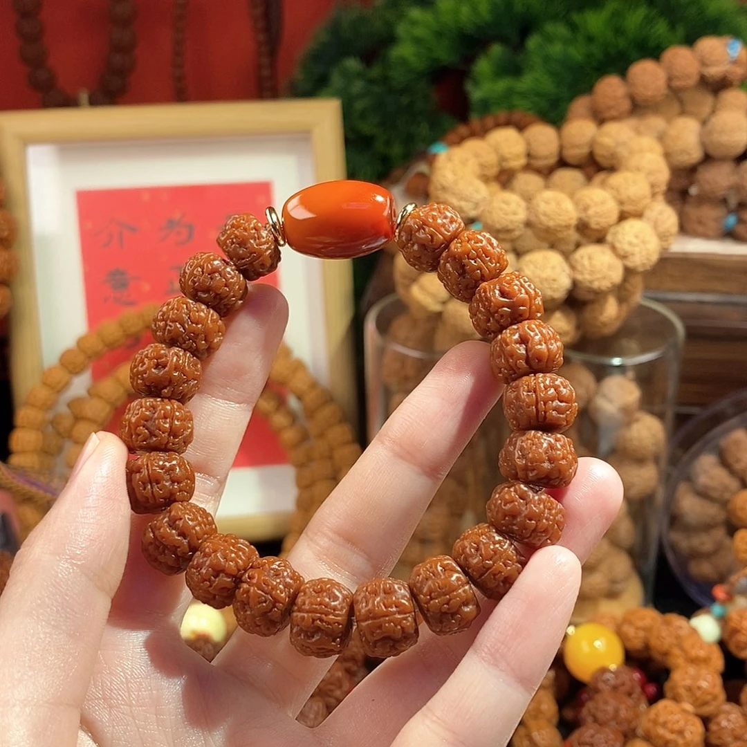 金刚菩提手串135玉化